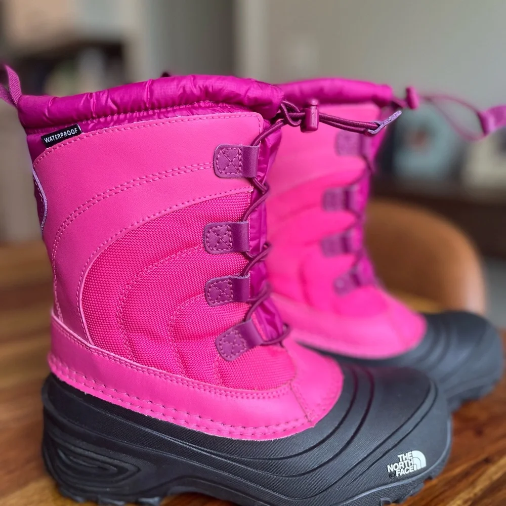 The North Face Kids' Alpenglow IV Boots
Color: Cabaret Pink; Girl size 4 - Picture 9 of 12